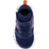 imageNew Balance Kids Fresh Foam 650 V1 Bungee Lace with Top Strap Running ShoeNb NavyBlue OasisTeam Orange