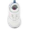 imageNew Balance Kids Fresh Foam 650 V1 Bungee Lace with Top Strap Running ShoeWhiteReal PinkHeron Blue