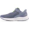 imageNew Balance Kids Fresh Foam Arishi V4 Hook ampamp Loop Running ShoesArctic GreyPixel GreenTrue Red