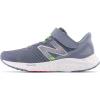 imageNew Balance Kids Fresh Foam Arishi V4 Hook ampamp Loop Running ShoesArctic GreyPixel GreenTrue Red