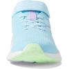 imageNew Balance Kids Fresh Foam Arishi V4 Hook ampamp Loop Running ShoesBleach BlueGreen AuraLilac Glo