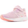 imageNew Balance Kids Fresh Foam Arishi V4 Hook ampamp Loop Running ShoesLight RaspberryGrapefruit