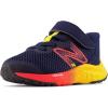 imageNew Balance Kids Fresh Foam Arishi V4 Hook ampamp Loop Running ShoesTeam NavyElectric RedEgg Yolk