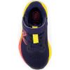 imageNew Balance Kids Fresh Foam Arishi V4 Hook ampamp Loop Running ShoesTeam NavyElectric RedEgg Yolk