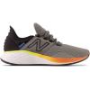imageNew Balance Kids Fresh Foam Roav V1 Laceup Running ShoeHarbor GreyNeon DragonflyCosmic Pineapple