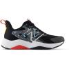 imageNew Balance Kids Rave Run V2 LaceUp Running ShoesBlackBlast RedTeam Sky Blue