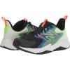 imageNew Balance Kids Rave Run V2 LaceUp Running ShoesBlackCobaltWhite