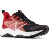imageNew Balance Kids Rave Run V2 LaceUp Running ShoesBlackTrue RedBlaze Orange