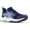 imageNew Balance Kids Rave Run V2 LaceUp Running ShoesNb NavyElectric SkySweetgrass
