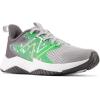 imageNew Balance Kids Rave Run V2 LaceUp Running ShoesRain CloudGreen PunchPixel Green