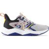 imageNew Balance Kids Rave Run V2 LaceUp Running ShoesRain CloudNight SkyBlaze Orange