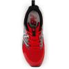 imageNew Balance Kids Rave Run V2 LaceUp Running ShoesTeam RedBlackBlack Cement