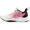 imageNew Balance Kids Rave Run V2 LaceUp Running ShoesWhiteReal PinkBlack