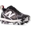 imageNew Balance Kids Romero Duo V2 Rubber Molded Baseball ShoeBlackWhiteSilver Metallic