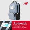 imageNew Balance Laptop Backpack Team Travel Sports Gym Bag for Men and Women Grey 18 InchGrey