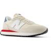 imageNew Balance Mens 237 V1 SneakerLinenWhiteElemental Blue