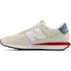 imageNew Balance Mens 237 V1 SneakerLinenWhiteElemental Blue