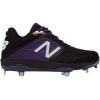 imageNew Balance Mens 3000 V4 Metal Baseball ShoeBlack  Purple
