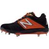 imageNew Balance Mens 3000 V4 Metal Baseball ShoeBlackOrange