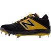 imageNew Balance Mens 3000 V4 Metal Baseball ShoeBlackYellow
