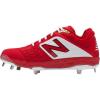 imageNew Balance Mens 3000 V4 Metal Baseball ShoeRedWhite