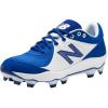imageNew Balance Mens 3000 V5 Molded Baseball ShoeRoyalWhite