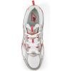 imageNew Balance Mens 408 V1 SneakerWhiteSilver MetallicMercury Red