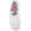 imageNew Balance Mens 480 V1 SneakerWhiteDark Arctic GreyGulf Red