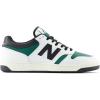 imageNew Balance Mens 480 V1 SneakerWhiteMarsh GreenBlack