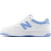 imageNew Balance Mens 480 V1 SneakerWhiteTeam CarolinaLight Aluminum