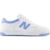 imageNew Balance Mens 480 V1 SneakerWhiteTeam CarolinaLight Aluminum