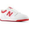 imageNew Balance Mens 480 V1 SneakerWhiteTeam Red
