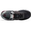 imageNew Balance Mens 574 Core SneakerBlack Grey Red Wh