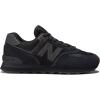 imageNew Balance Mens 574 Core SneakerBlackBlack