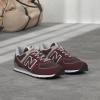 imageNew Balance Mens 574 Core SneakerBurgundyWhite