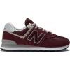 imageNew Balance Mens 574 Core SneakerBurgundyWhite