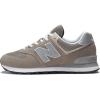 imageNew Balance Mens 574 Core SneakerGreyWhite