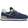 imageNew Balance Mens 574 Core SneakerNavyWhite
