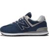 imageNew Balance Mens 574 Core SneakerNavyWhite