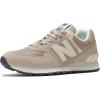 imageNew Balance Mens 574 V1 CoreBeigeOff White