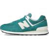 imageNew Balance Mens 574 V1 CoreGreenGrey