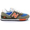 imageNew Balance Mens 574 V1 CoreGrey Blue Orange