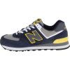 imageNew Balance Mens 574 V1 CoreNavyYellowGrey