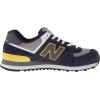 imageNew Balance Mens 574 V1 CoreNavyYellowGrey