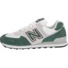 imageNew Balance Mens 574 V1 CoreNightwatch GreenLight Aluminum