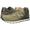 imageNew Balance Mens 574 V1 CoreTriumph GreenDark Military Green