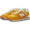 imageNew Balance Mens 574v2 Laceup SneakerGoldWhite