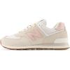imageNew Balance Mens 574v2 Laceup SneakerWhitePink