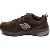 imageNew Balance Mens 608 V5 Casual Comfort Cross TrainerChocolate BrownWhite