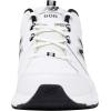 imageNew Balance Mens 608 V5 Casual Comfort Cross TrainerWhiteBlackSilver Metallic